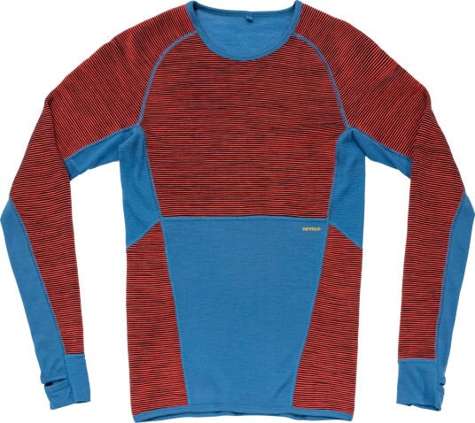 Devold Men'S Tuvegga Merino Shirt Cayenne M