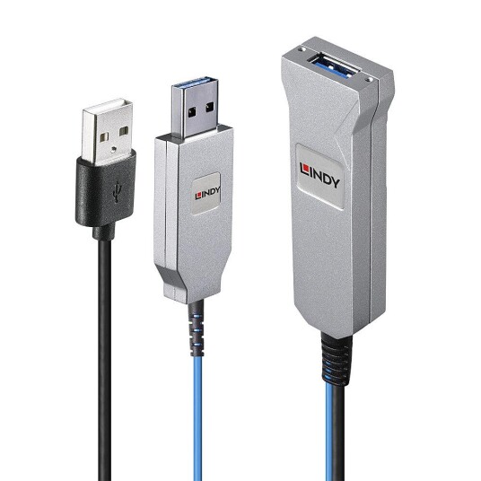 LINDY 30m Fibre Optic USB 3.0 Kabel LINDY 30m Fibre Optic USB 3.0 Kabel