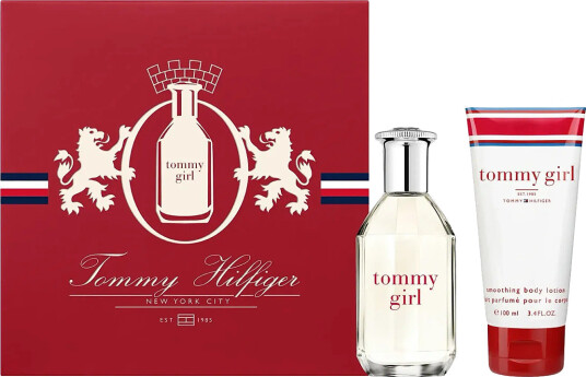 Tommy Hilfiger Fragrance Gift Set Tommy Girl Edt + Body Lotion - Nude - 150 ML