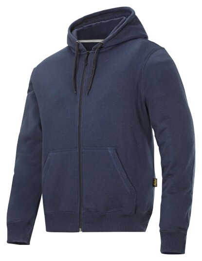 Snickers Workwear 2801 Hettegenser marineblå med glidelås Marineblå Klær