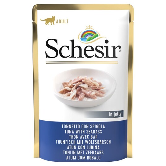 Schesir Gelé I Pose 6 X 85 G Tunfisk Med Havabbor