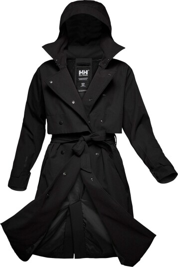 Helly Hansen Dame Jane Trenchcoat Svart L