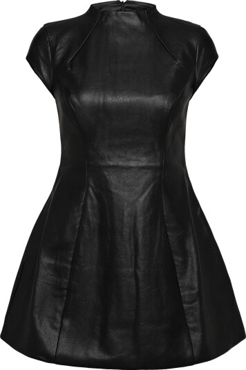 Bardot Delphi Vegan Leather Mini Black 38