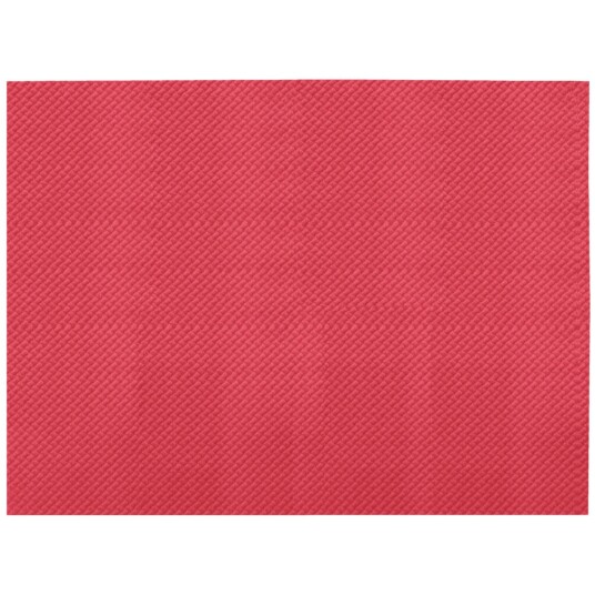 Cogir Bordbrikke i papir Blank; 30x40 cm (BxL); Rød; Rektangulær; 500 Stykk / Forpakning