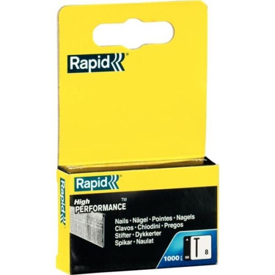 Rapid Nr 8 Dykkert rustfri 30 mm, 1000-pakning