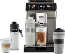 DeLonghi Eletta Explore ECAM450.86.T Automatisk Espressomaskin med Melkeskummer - Titan DeLonghi Eletta Explore ECAM450.86.T Automatisk Espressomaskin med Melkeskummer - Titan