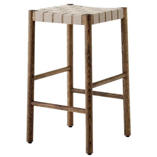 &Tradition Betty TK7 Barstol TK7 Røkt Eik / Naturlig Vevet Bånd &Tradition Betty TK7 Barstol TK7 Røkt Eik / Naturlig Vevet Bånd