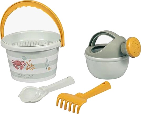Little Dutch Spande Sæt 9,5Cm 5 Dele Fresh Greens Green