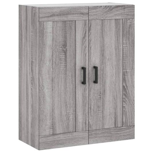 Highboard grå sonoma 69,5x34x180 cm konstruert tre Highboard grå sonoma 69,5x34x180 cm konstruert tre