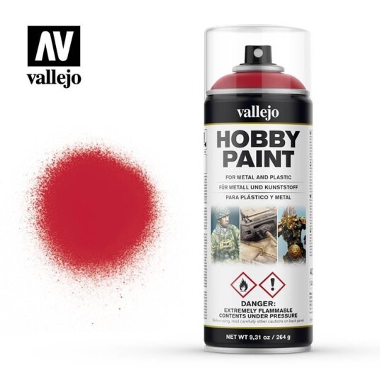 Vallejo Hobby Paint Bloody Red 400ml