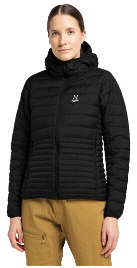 Haglöfs Micro Nordic Down Hood Women True Black L