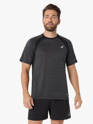 ASICS Road Short Sleeve Top Sort M