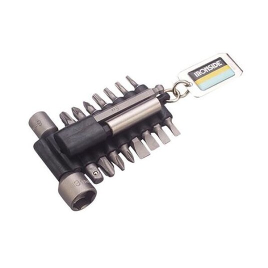 Ironside 201604 Bitssett 19 deler, for VVS, i holder