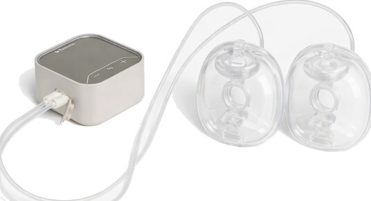 Beemoo CARE Wearable Flow Elektrisk Brystpumpe Dobbel Beige