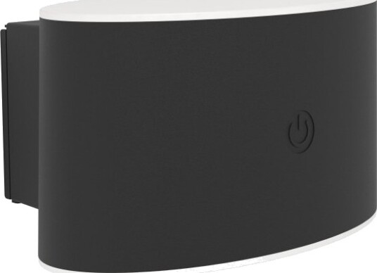 Eglo Valgiano Utendørs Vegglampe L120 300Lm Touch Sort Ip44