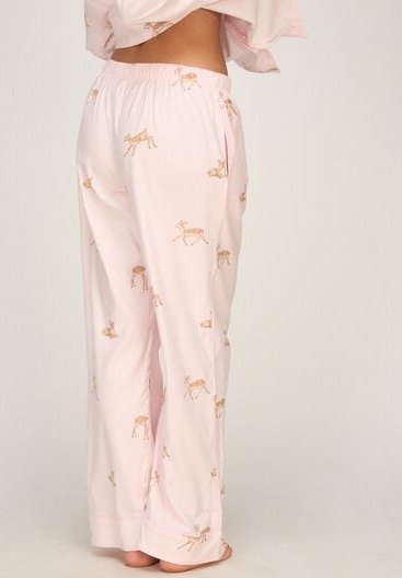 Hunkemöller Pant Woven Deer Rosa