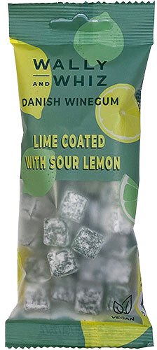 Wally and Whiz Vingummi Lime med Sur Sitron 56 g Wally and Whiz Vingummi Lime med Sur Sitron 56 g