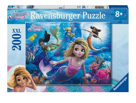 Ravensburger Puslespill 200 Havfruemagi Xxl Ravensburger Puslespill 200 Havfruemagi Xxl