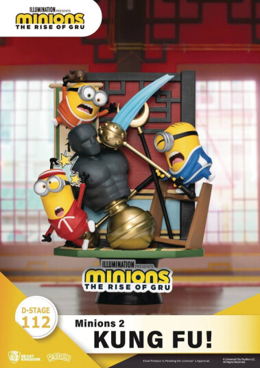 Minions 2 DStage Kung Fu 6" Statue Minions 2 DStage Kung Fu 6" Statue
