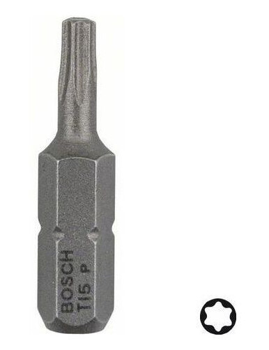 Bosch T15 Ekstra Hard 25mm Skrutrekkerbits 3-pakning