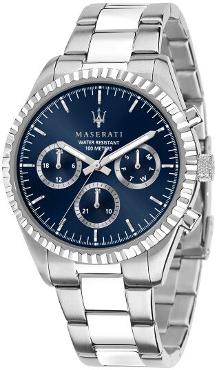 Maserati Herreklokke R8853100022 Competizione Blå/Stål Ø43 mm