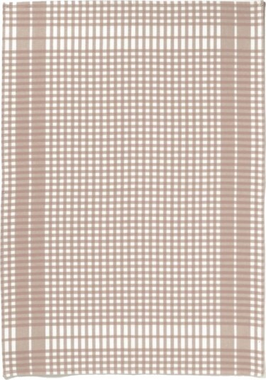 Vivaraise Petits Carrea Towl Taupe50x70 Vivaraise Petits Carrea Towl Taupe50x70