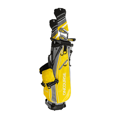 Oncourse Juniorset 9-11 Y golfsett junior Gul Junior