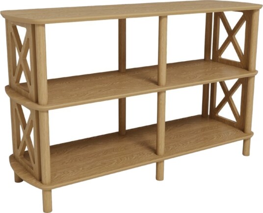 Nerola Bokhylle 80 cm - Eik