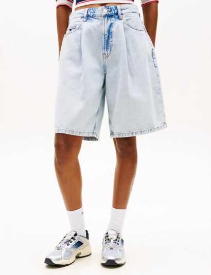 Tommy Jeans Charlie Ls Short Pleat Bj6014 Blue 31