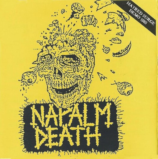 Napalm Death Hatred Surge Demo 85 CD Napalm Death Hatred Surge Demo 85 CD