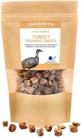 Tassafritt Godbiter Til Trening Kalkun 80 G Tassafritt Godbiter Til Trening Kalkun 80 G