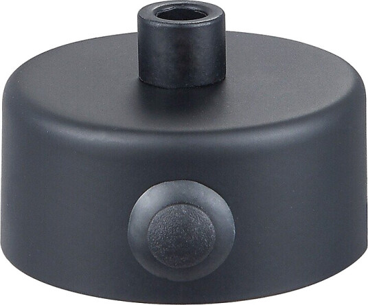 Halo Design Mini Tak-kopp Med 2-Utganger, Sort