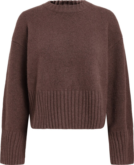 Monki Knitted Oversized Sweater Brown M