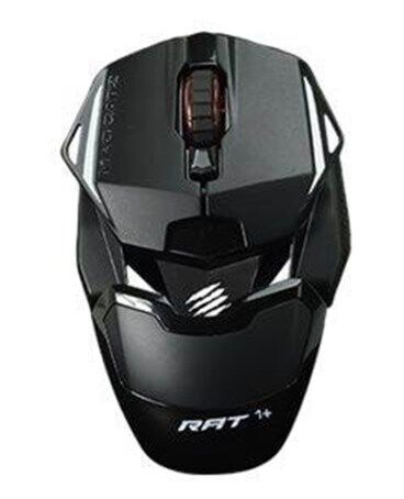 Mad Catz R.A.T. 1+ optisk spillmus - Mus - Optisk - 4 - Svart