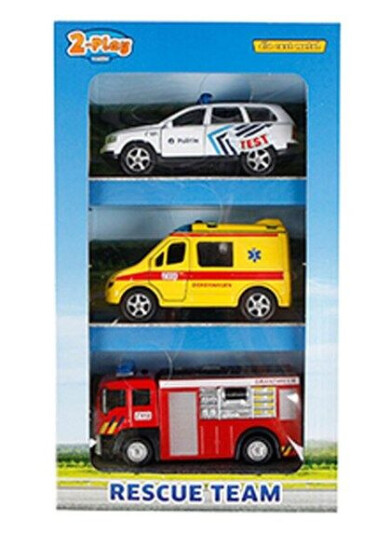 2-Play Traffic 2-Play Die-cast Emergency Service Vehicles Belgium 2-Play Traffic 2-Play Die-cast Emergency Service Vehicles Belgium