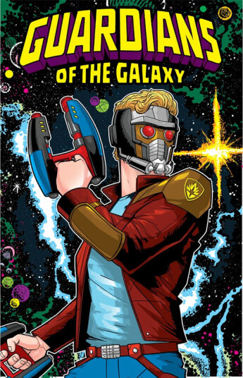 The Guardians Of The Galaxy Shooter Plakat