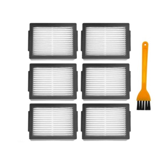 INF Erstatningsfilter 6 pakning  iRobot Roomba i6 / i6+ / i3 / i3+ / i4 / i4+ / i7 / i7+ / i8 / i8+ / j7 / j7+ / E5 / E6