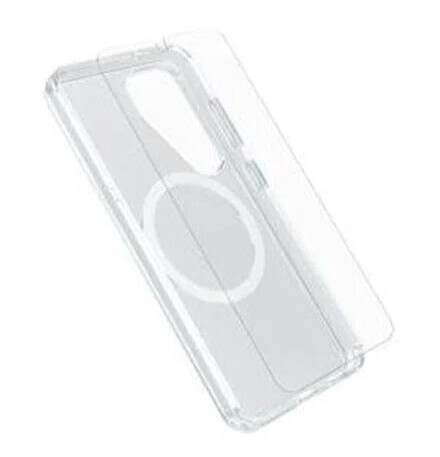 OtterBox Symmetry Clear Magnets + Premium Glass Samsung Galaxy S25 clear