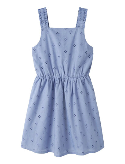 Name It Nkfvioleta Strap Dress Blue 164