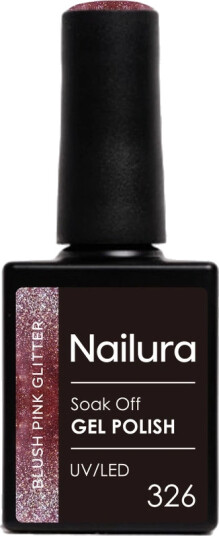 Nailura Cat Eye Gel Polish 10 ml 326 Blush Pink Glitter