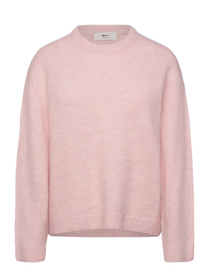 Gina Tricot Crew Neck Knitted Sweater Pink XL