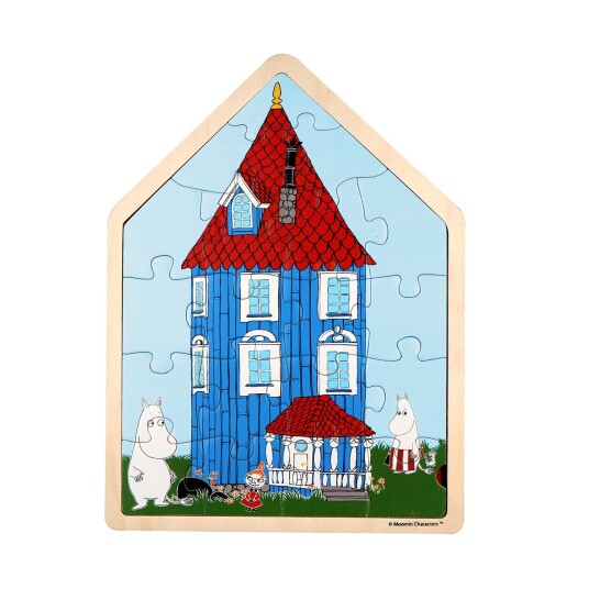 Mummitrollet Trepuslespill Mummihuset 19 Brikker Mummitrollet Trepuslespill Mummihuset 19 Brikker