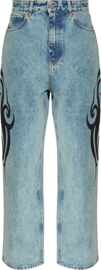 Vetements Dame Jeans Blå W26, Vetements Dame Jeans Blå W26,