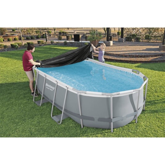 Bestway Flowclear bassengtrekk 418x230 cm Bestway Flowclear bassengtrekk 418x230 cm