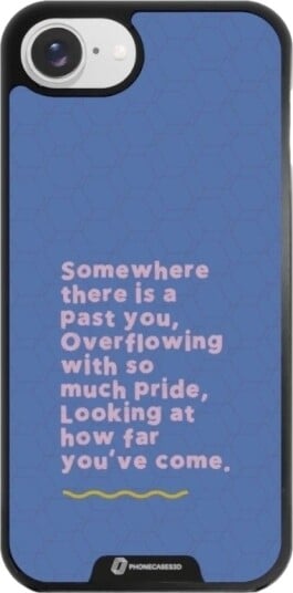 Phonecases3D iPhone 16e Jess Rachel Sharp 3D mobildeksel, svart