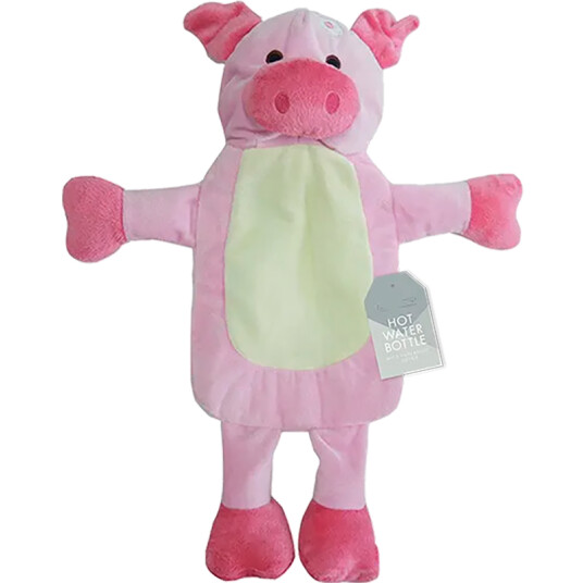 Varmedunk til Barn Dyremotiver Supersoft Hot Water Bottle 1.5L GRIS