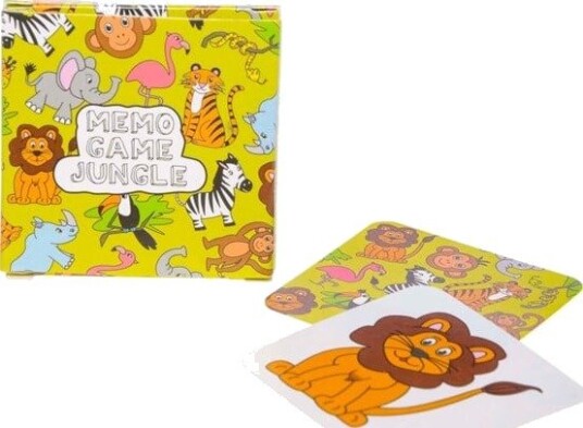 Duckiez Wild Animals Mini Memoryspill 28 Kort
