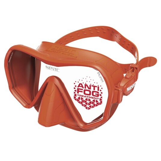 Seac Dykkemaske Pura Antifog Orange Seac Dykkemaske Pura Antifog Orange