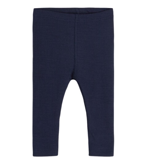 Hust and Claire Leggings Lee Rib Ull Navy Hust and Claire 1½ år 86 Leggings Blå