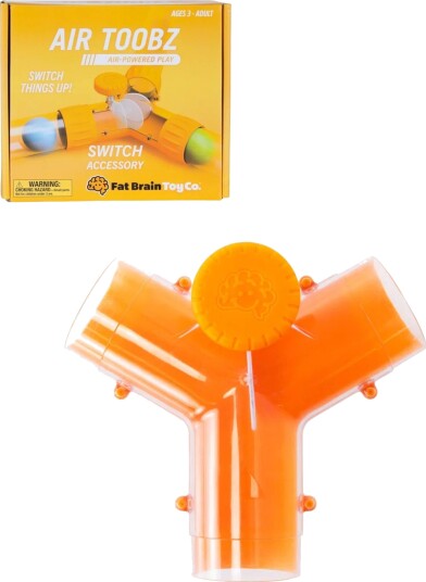Fat Brain Toys Fat Brain Air Toobz Switch Accessory Multi/patterned ONE SIZE